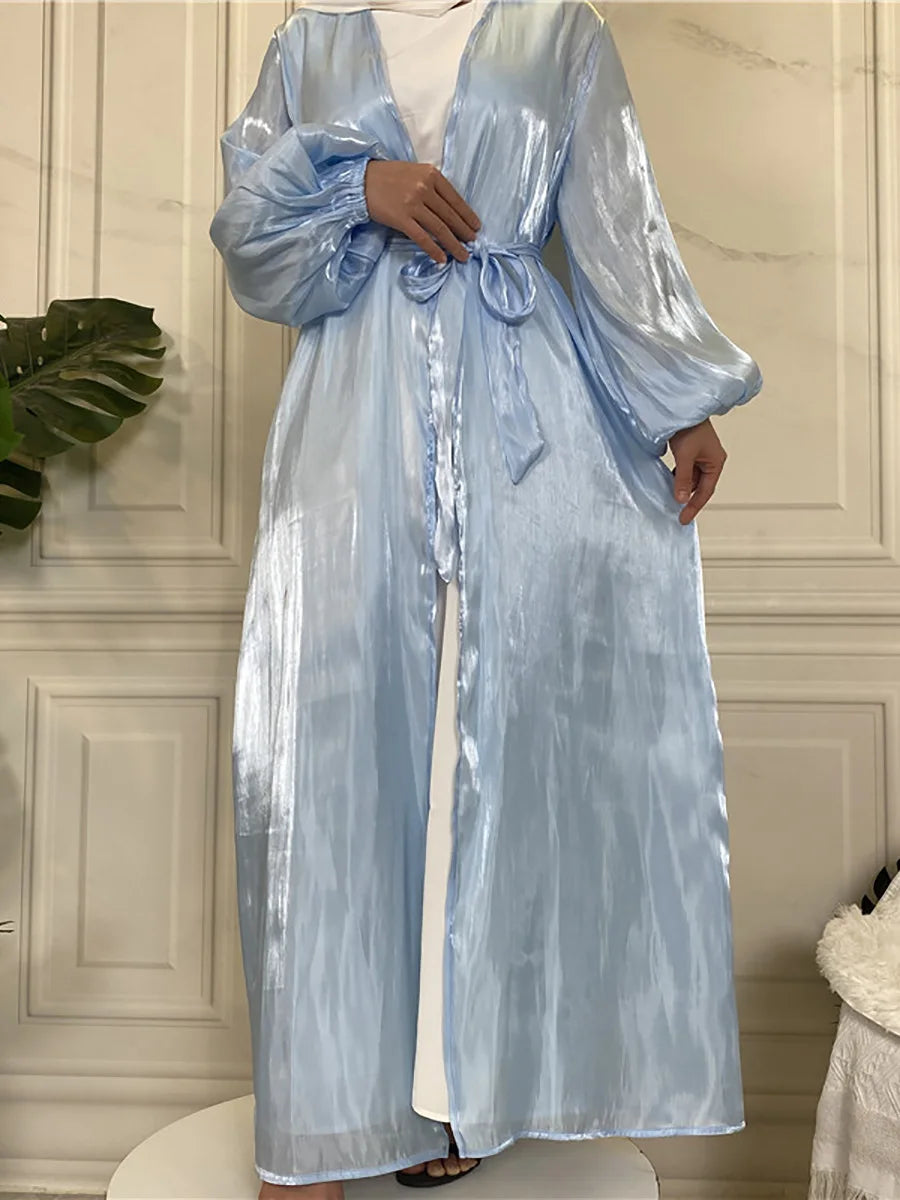 Modest Ramadan Abaya - Purple Kaftan