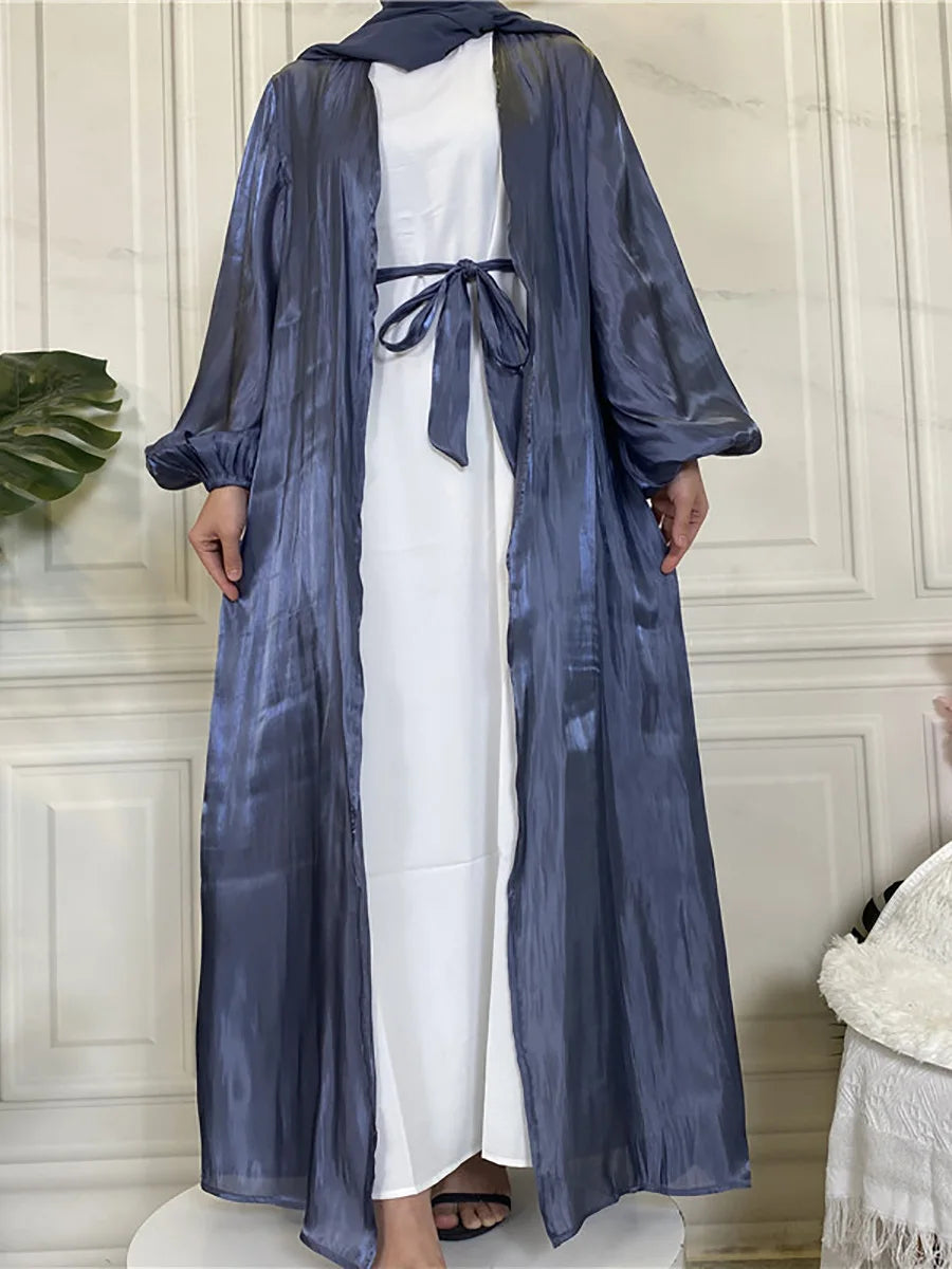 Modest Ramadan Abaya - Purple Kaftan