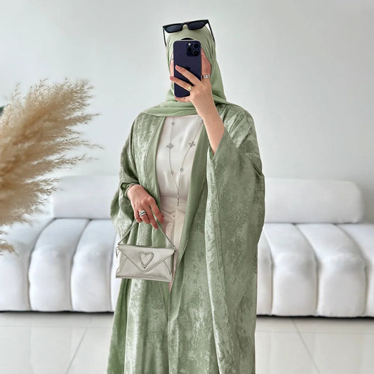 Yara Elegant Inner Dress Abaya - Dubai Turkish Style