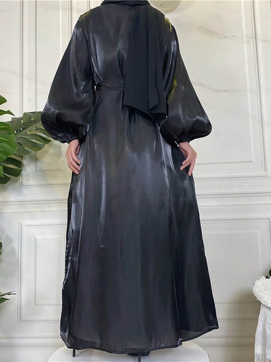 Modest Ramadan Abaya - Purple Kaftan