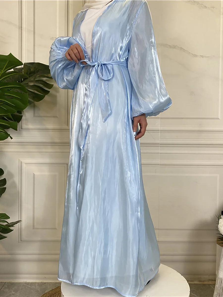 Modest Ramadan Abaya - Purple Kaftan