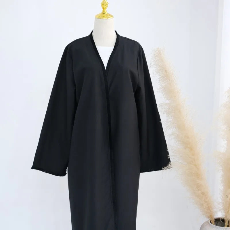 Luxury Tassel Abaya Kaftan Dress