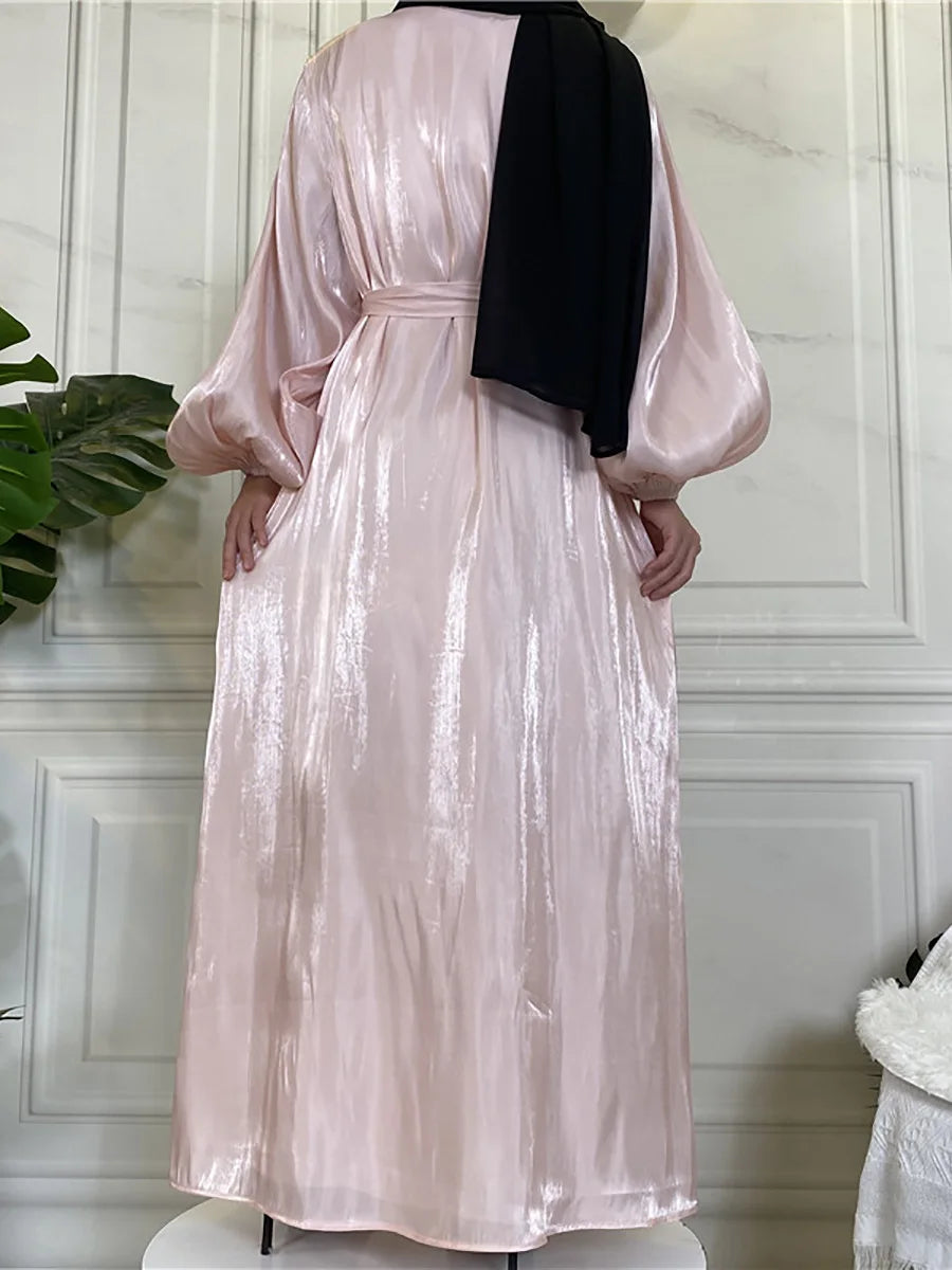 Modest Ramadan Abaya - Purple Kaftan