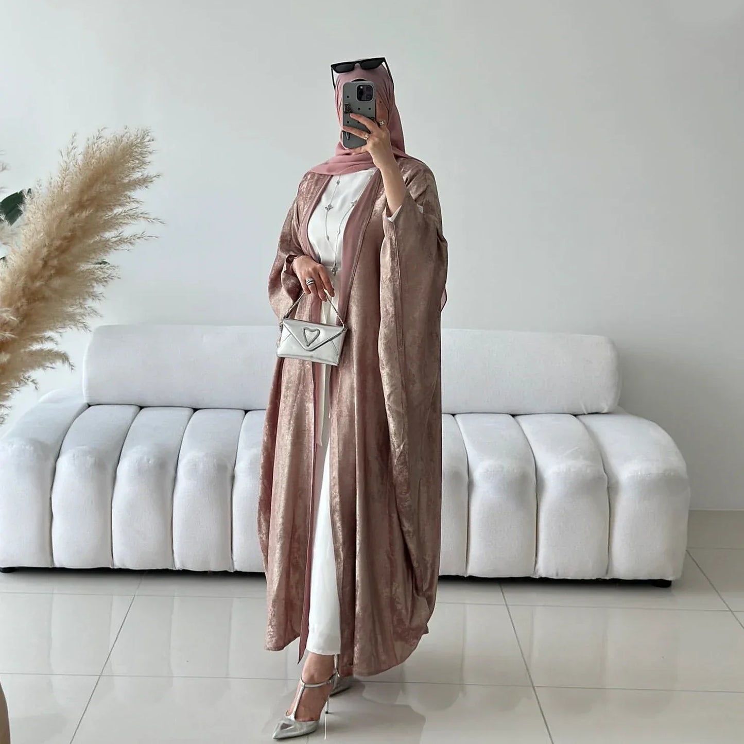 Yara Elegant Inner Dress Abaya - Dubai Turkish Style