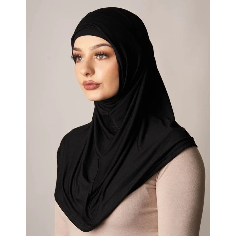 Full Coverage Ninja Underscarf – Slip-On Inner Hijab
