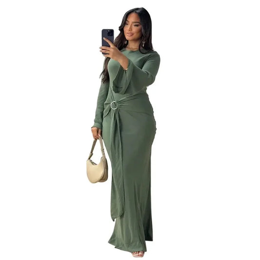 Luxury Tassel Abaya Kaftan Dress
