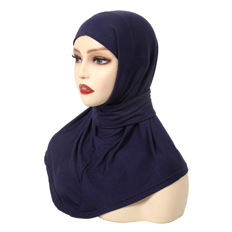 Inner Hijab with Neck Coverage – Breathable & Stretchy