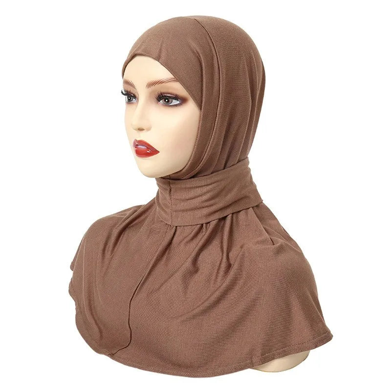 Inner Hijab with Neck Coverage – Breathable & Stretchy