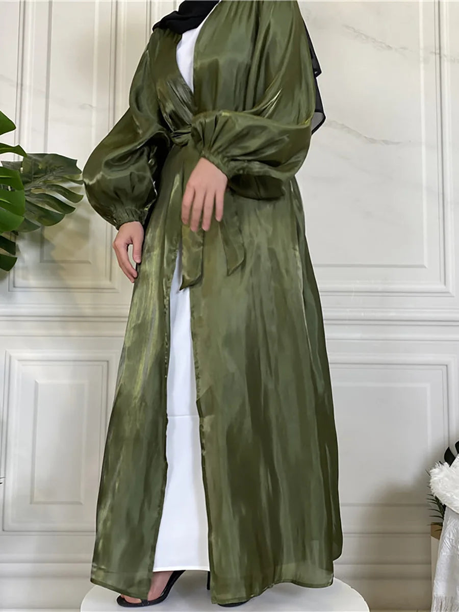 Modest Ramadan Abaya - Purple Kaftan