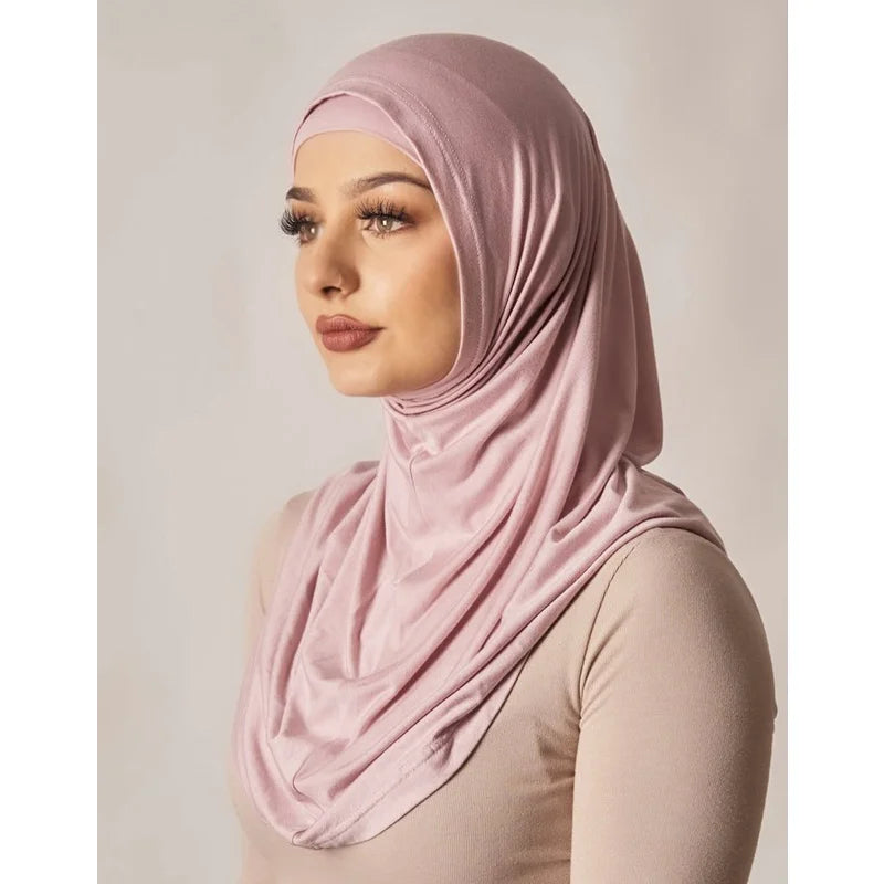 Full Coverage Ninja Underscarf – Slip-On Inner Hijab