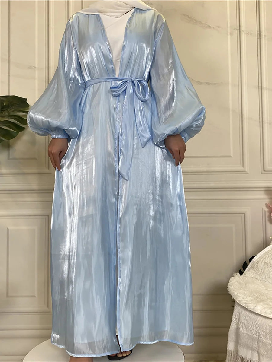 Modest Ramadan Abaya - Purple Kaftan