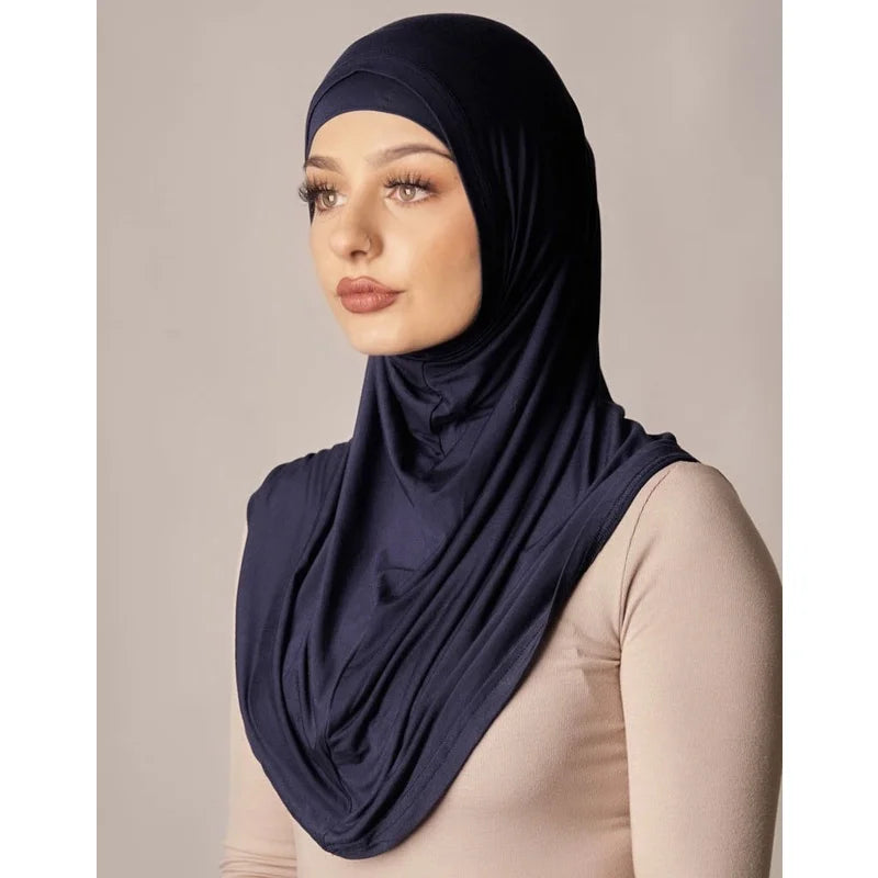 Full Coverage Ninja Underscarf – Slip-On Inner Hijab
