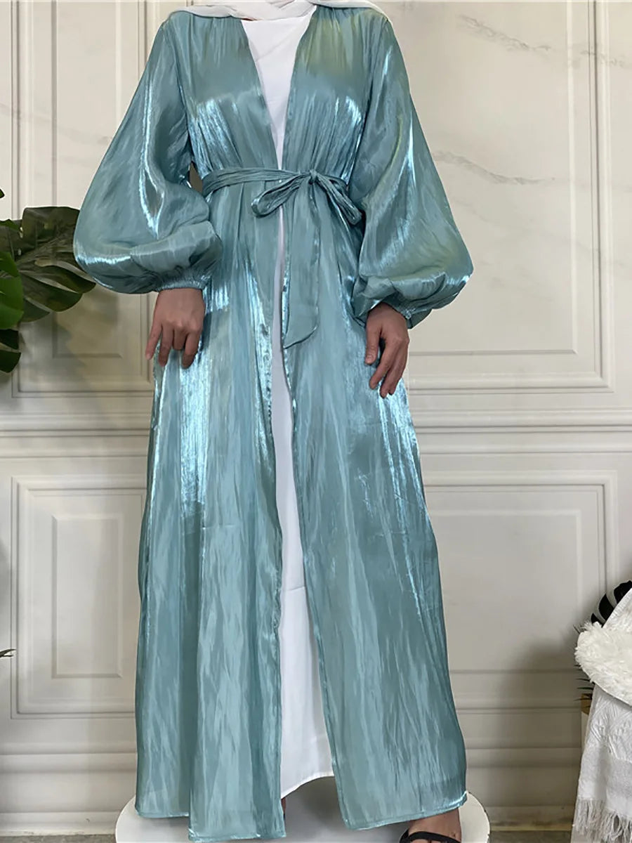 Modest Ramadan Abaya - Purple Kaftan