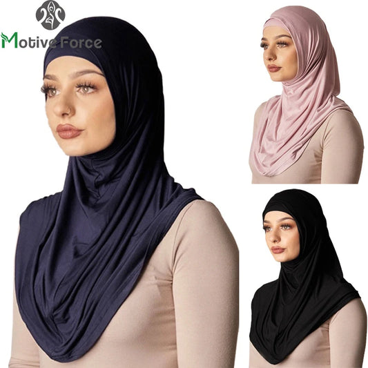 Full Coverage Ninja Underscarf – Slip-On Inner Hijab