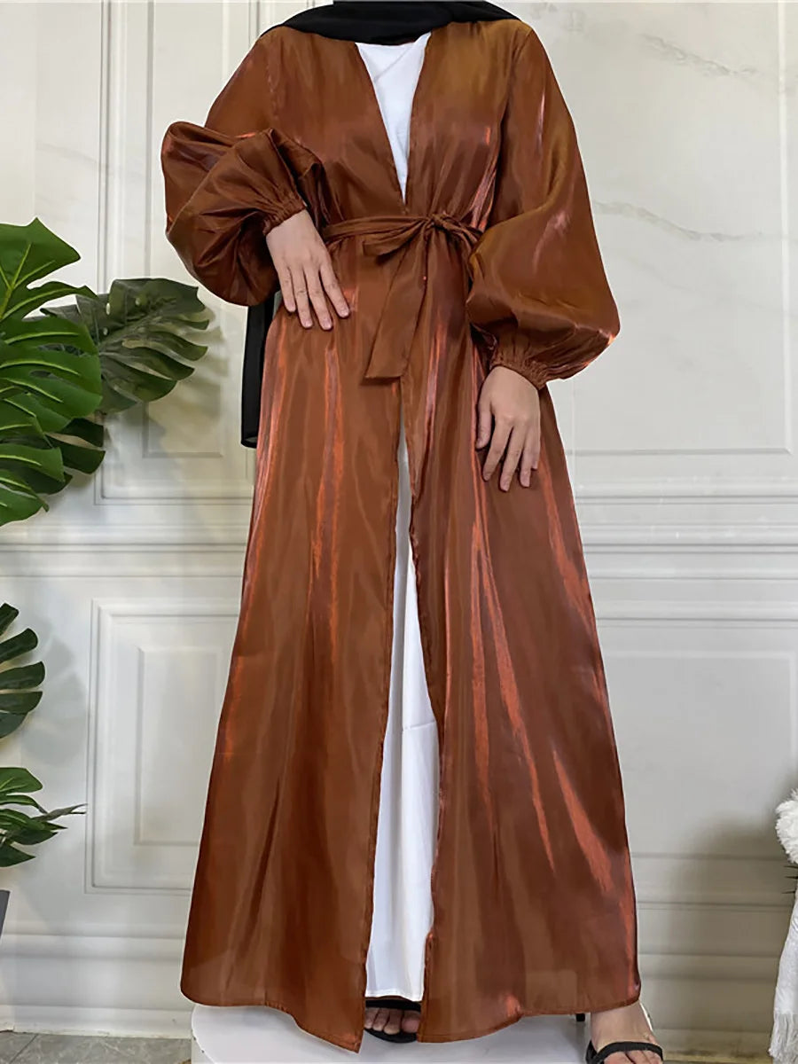 Modest Ramadan Abaya - Purple Kaftan