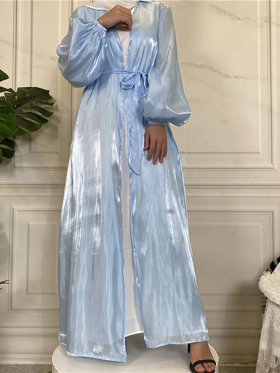 Modest Ramadan Abaya - Purple Kaftan