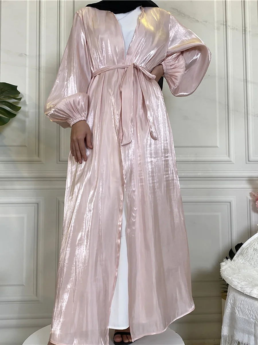 Modest Ramadan Abaya - Purple Kaftan