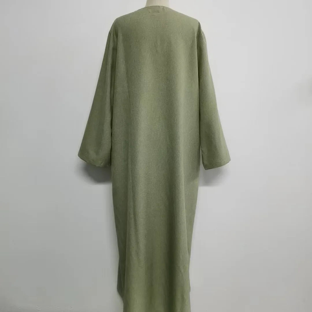 Plain Modest Djellaba Abaya