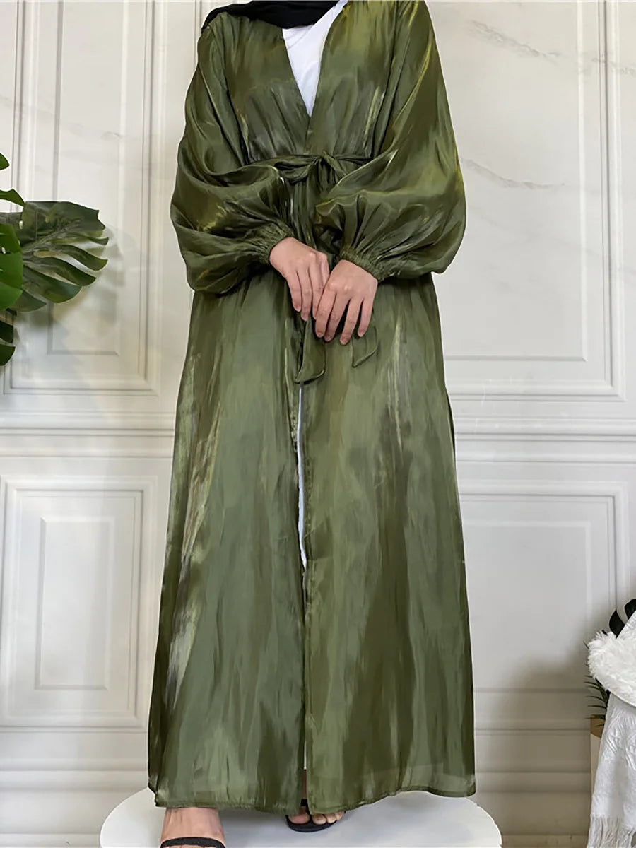 Modest Ramadan Abaya - Purple Kaftan