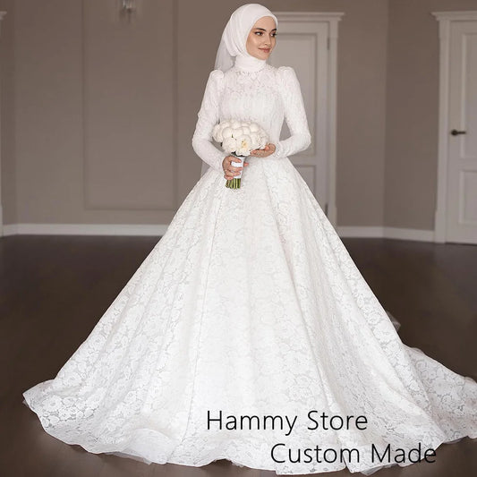 Muslim bridal dress