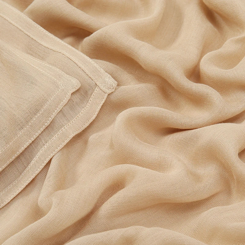 Plain Modal Cotton Hijab Shawl