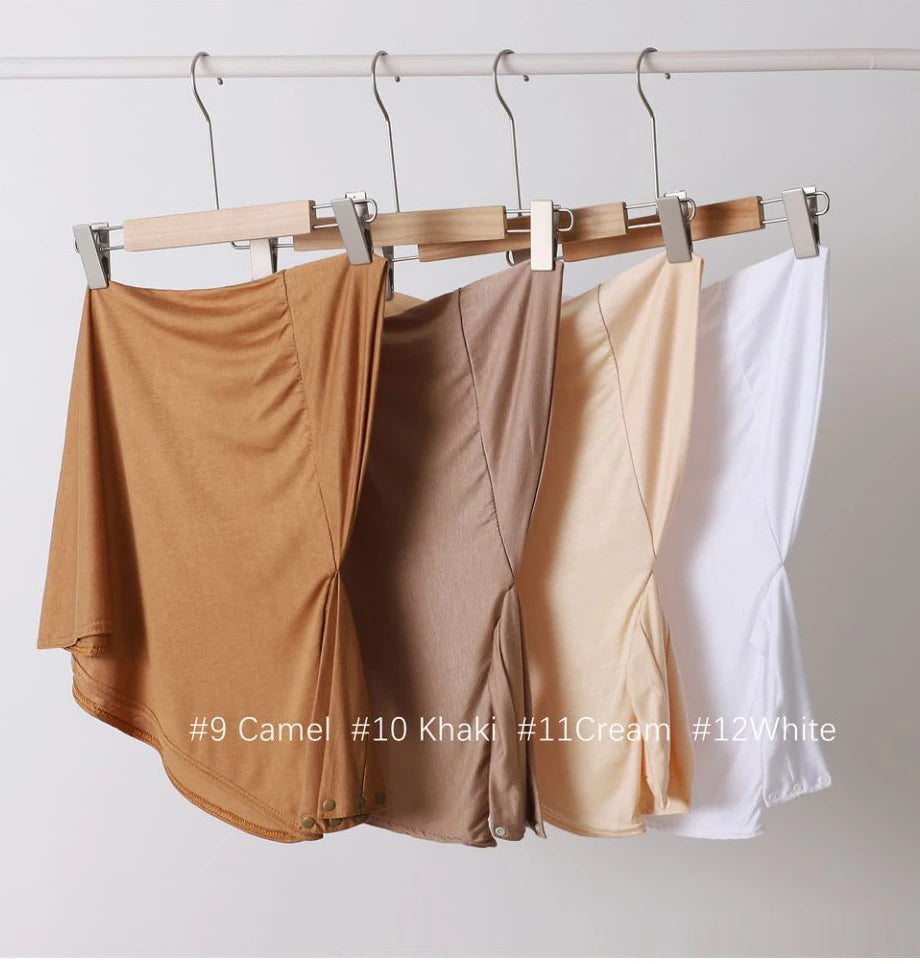 Inner Hijab with Neck Coverage – Breathable & Stretchy