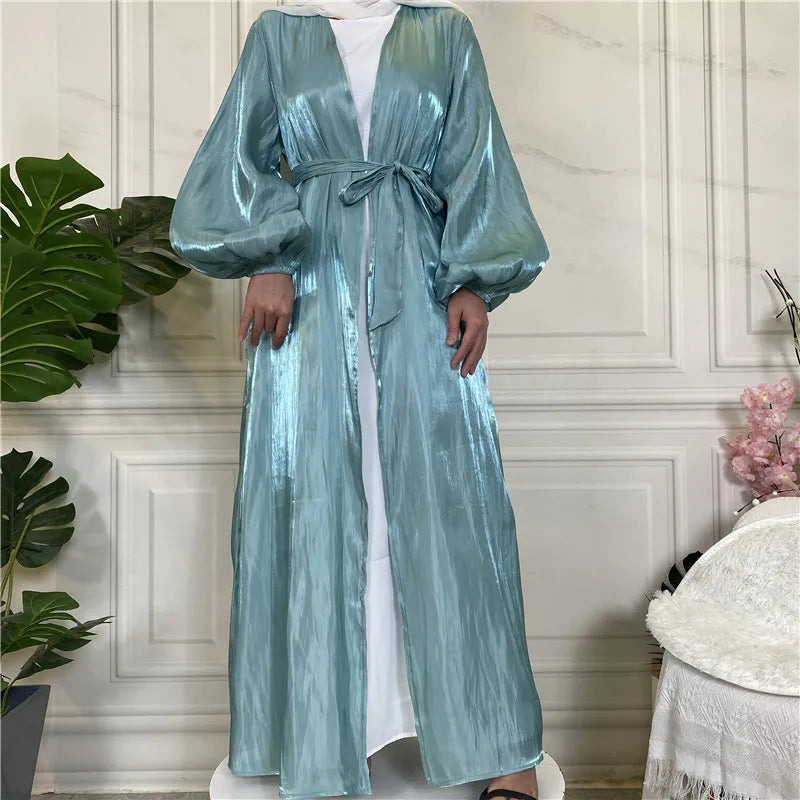 Modest Ramadan Abaya - Purple Kaftan