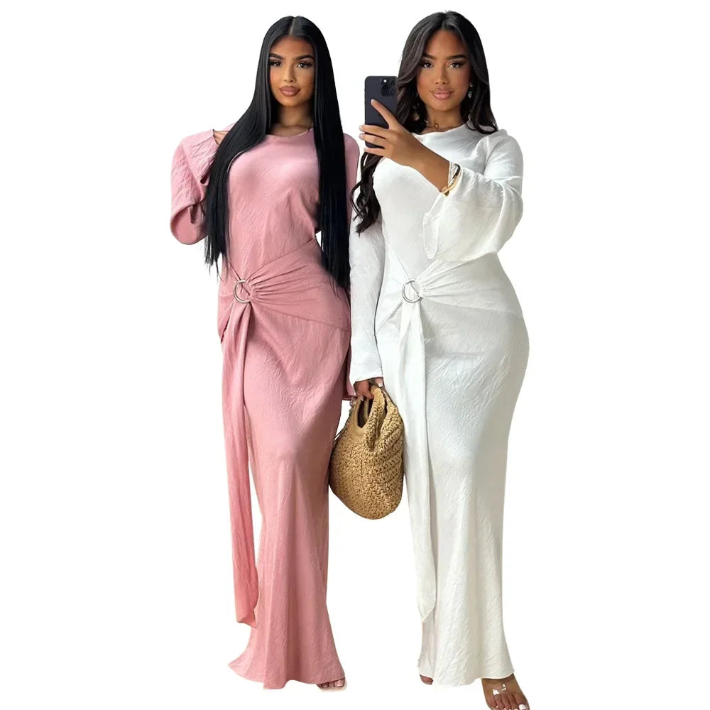 Luxury Tassel Abaya Kaftan Dress