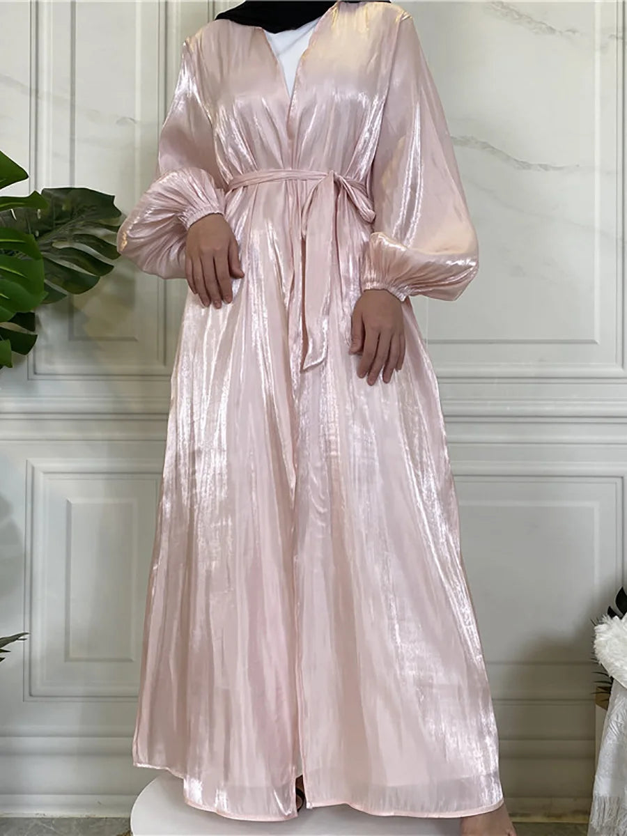 Modest Ramadan Abaya - Purple Kaftan