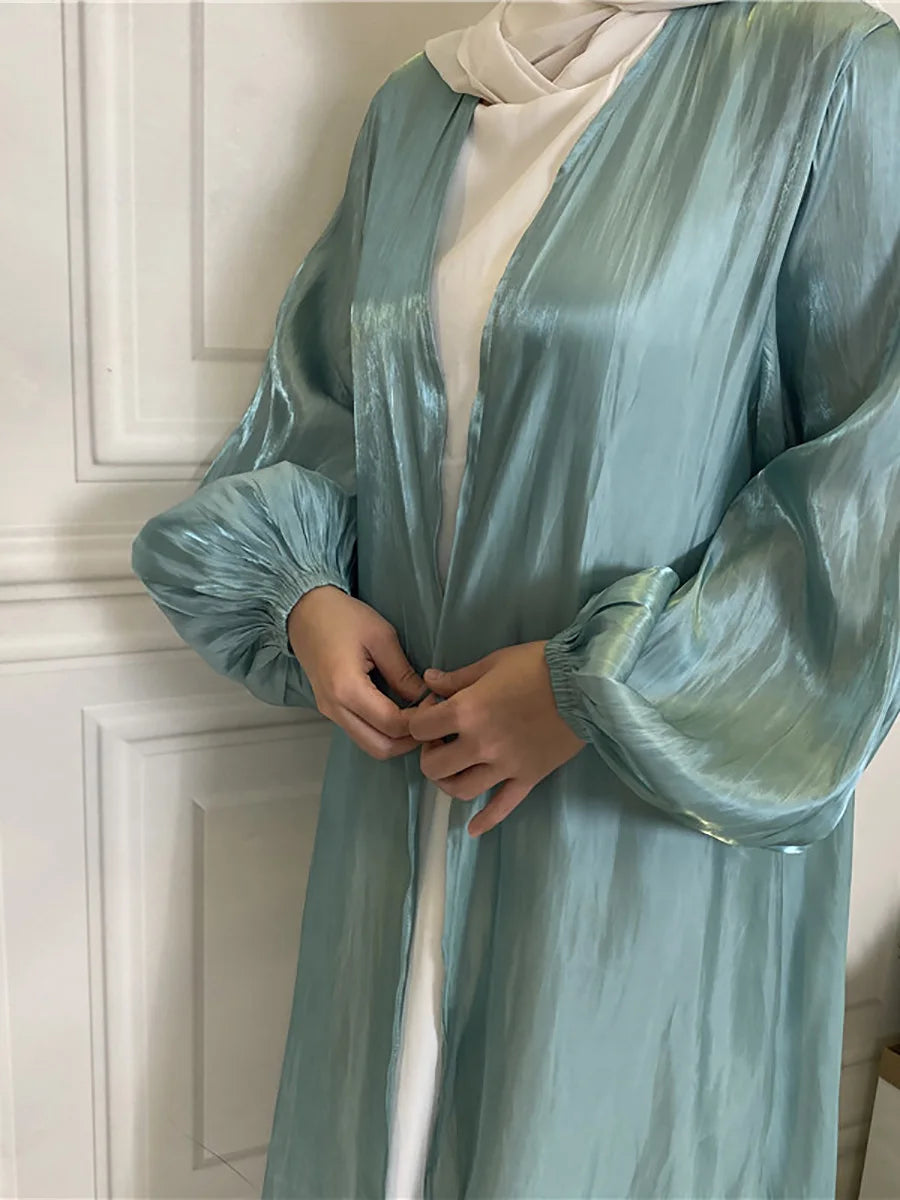 Modest Ramadan Abaya - Purple Kaftan