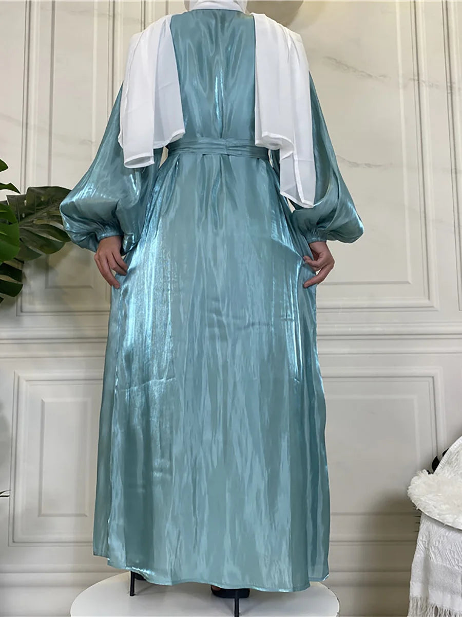 Modest Ramadan Abaya - Purple Kaftan