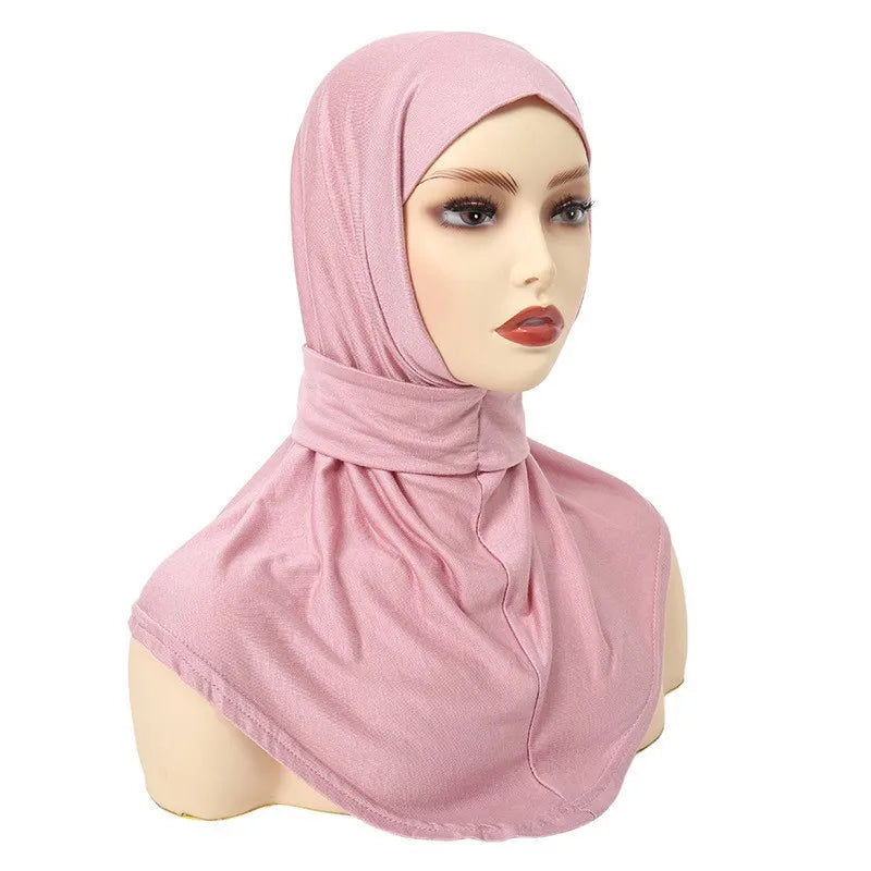 Inner Hijab with Neck Coverage – Breathable & Stretchy