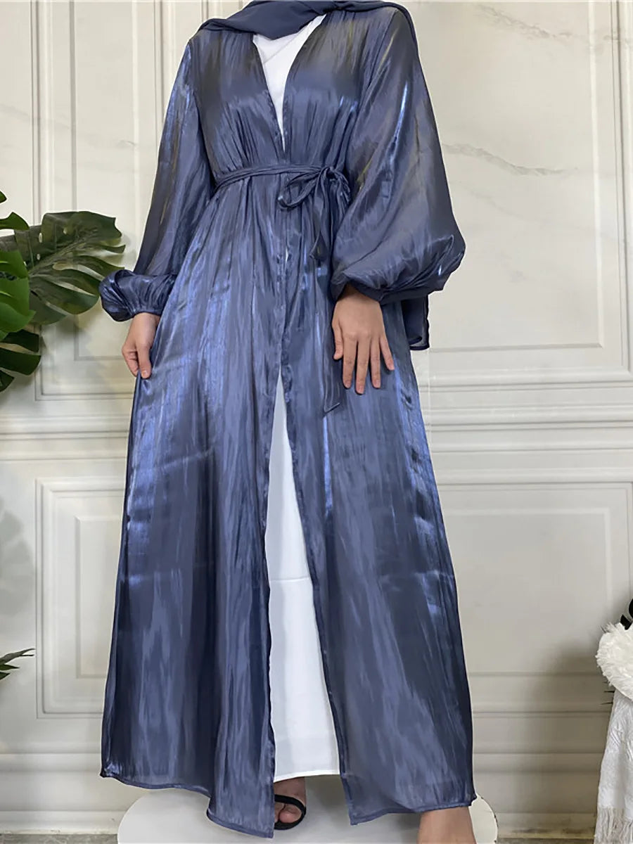 Modest Ramadan Abaya - Purple Kaftan