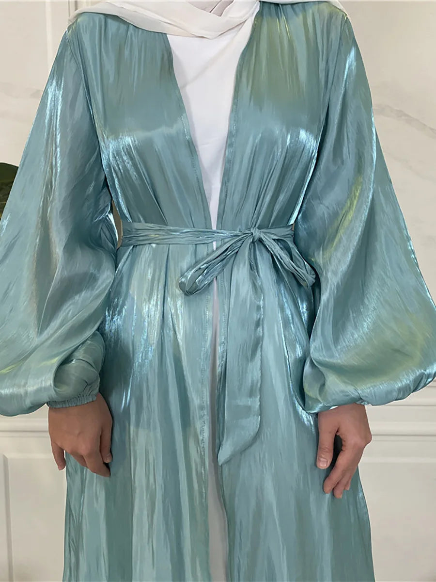 Modest Ramadan Abaya - Purple Kaftan