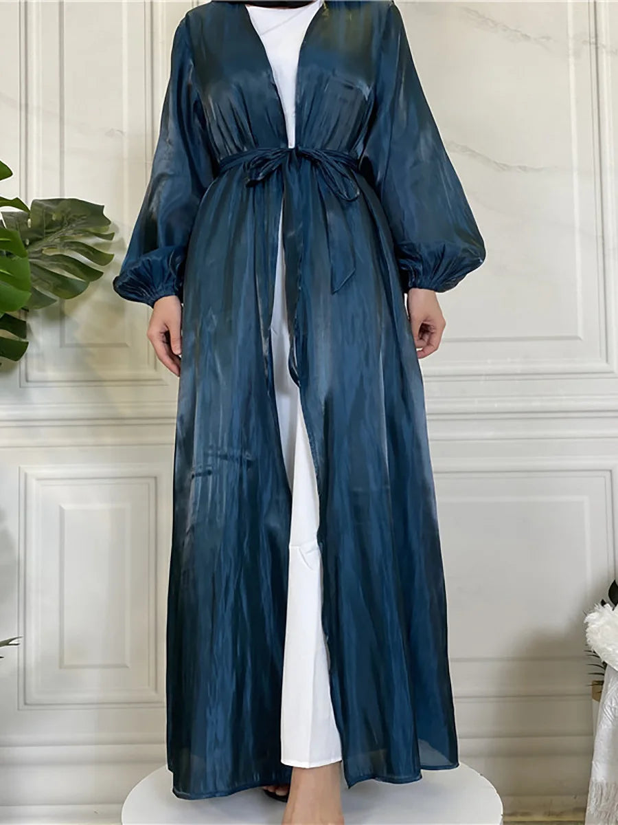 Modest Ramadan Abaya - Purple Kaftan