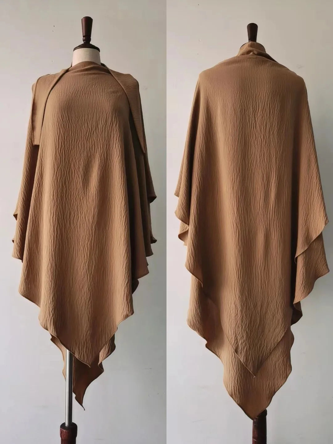 Moroccan Style Khimar – Double Layer Flowing Hijab