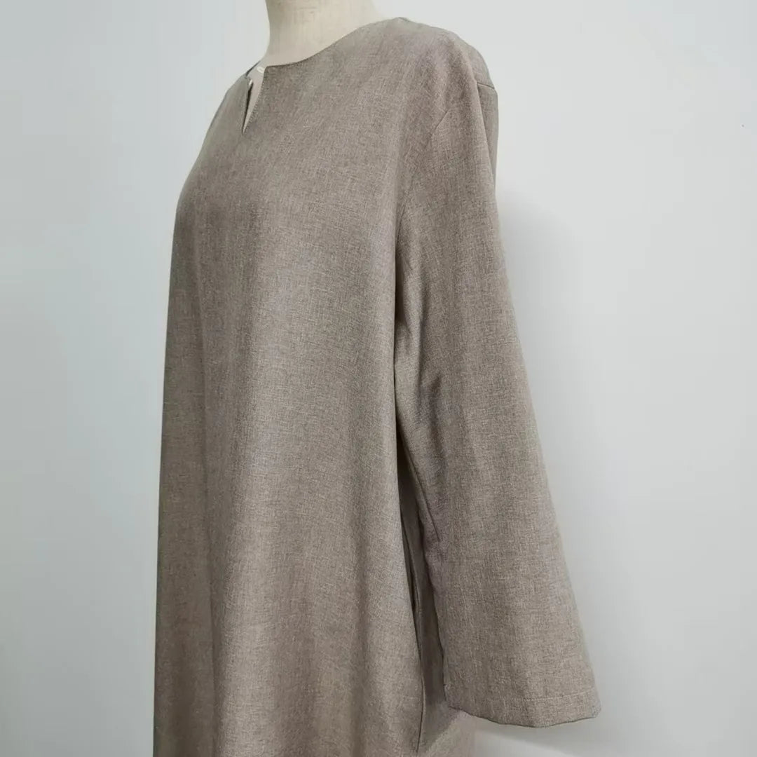 Plain Modest Djellaba Abaya