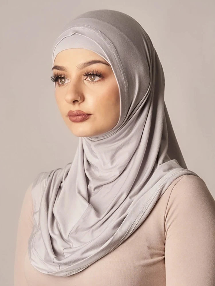Full Coverage Ninja Underscarf – Slip-On Inner Hijab