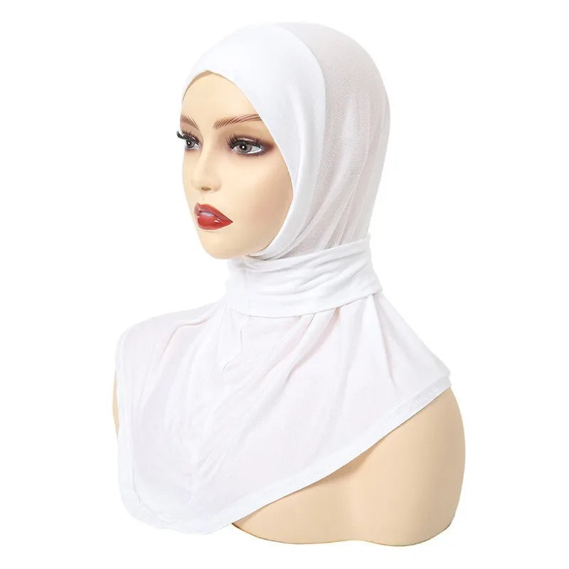 Inner Hijab with Neck Coverage – Breathable & Stretchy
