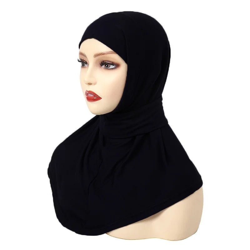 Inner Hijab with Neck Coverage – Breathable & Stretchy