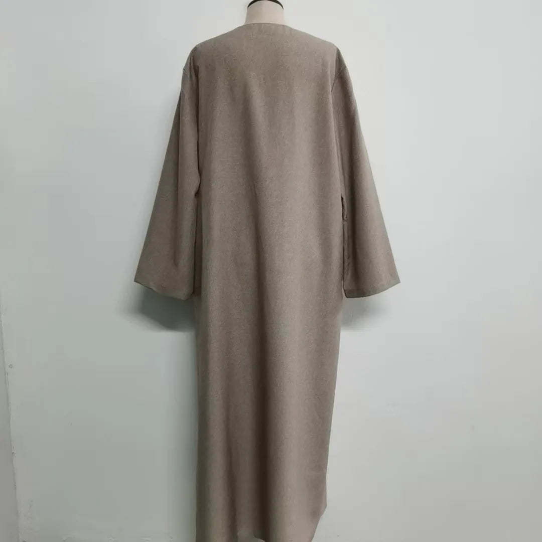 Plain Modest Djellaba Abaya