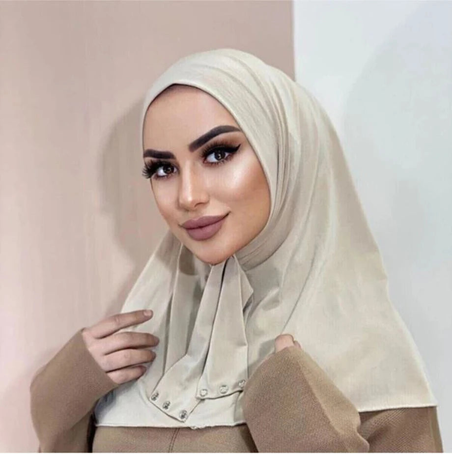 Inner Hijab with Neck Coverage – Breathable & Stretchy